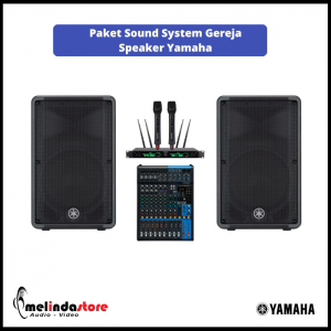 Paket Sound System Gereja Speaker Yamaha DBR12 - 2 Speaker